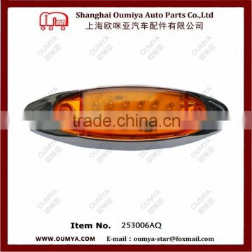 New Amber clear side marker LED light for truck driving 253006AQ