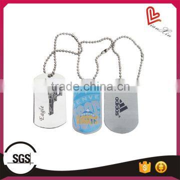 Cheap wholesale custom metal military dog tag