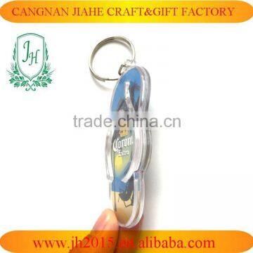Blank Acrylic Key Chains Insert Photo Plastic Love Shape Keyrings photo-3