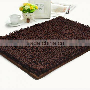 NEW Super Soft Microfiber Chenille Rug /mat / Chenille Mat-QINYI
