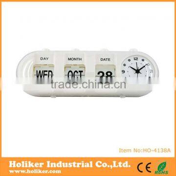 flip calendar table clock for promotion