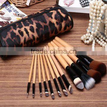 Go pro brand name long handle wholesaler professional private label synthetic bamboo makeup brush factory manufacturers