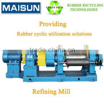 reclaimed rubber mixing mill; reclaimed rubber production line