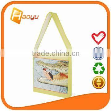 Eco non woven college student shoulder bag on Alibaba China