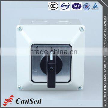 LW26-20 0-1 4P IP65 Cam limit switch with protective box