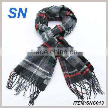 Acrylic material cashmere feel scarf for winter