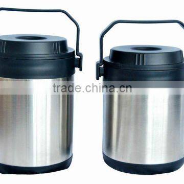 stainless steel casing food jar with stainless steel liner