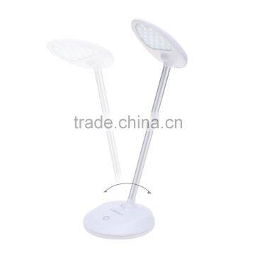 Rotational LED Touch On/Off Switch Desk Lamp Eye Protection Student Study Reading Dimmer Foldable Rechargeable Led Table Lamps
