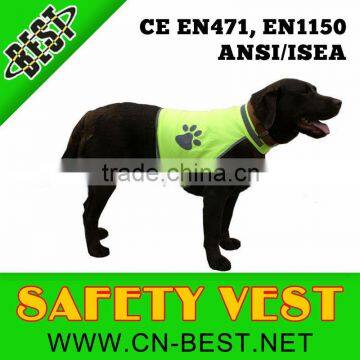 2013 New fashion 100% polyester high vis dog vest