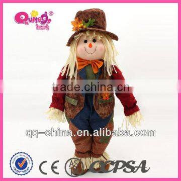 30" standing Thanksgiving day scarecrow