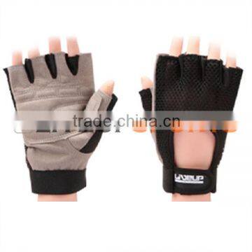 half finger men gloves,leather cycle gloves,cycle gloves