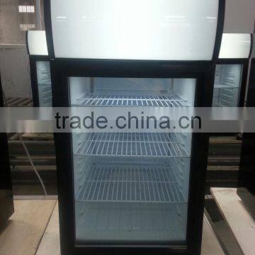 Mini Fridge Freezer Cooler Display Freezer,60Liters,-25 - -18 Centi Degree,with Lamphouse photo-2