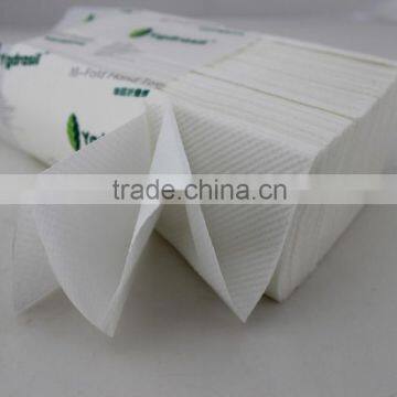 V- fold Perforation PE packs hand paper towel