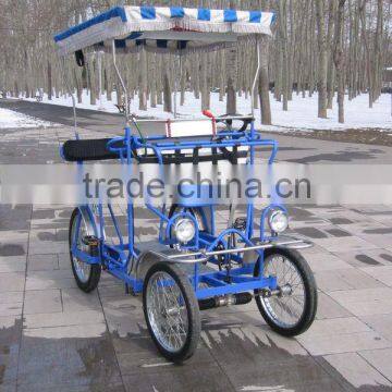 BLUE FOUR-WHEEL LEISURE BIKE photo-3