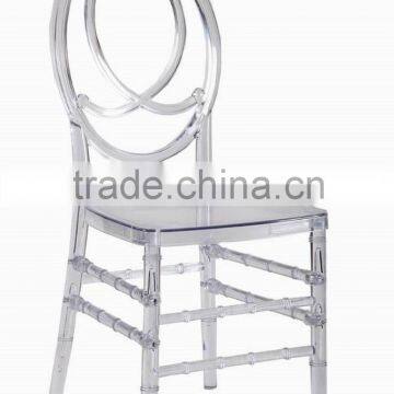 Transparent Polycarbonate Resin hotel Wedding Modern Phoenix Chair