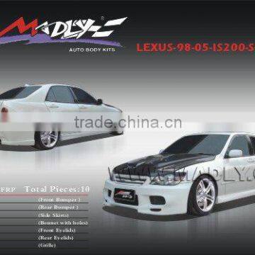 Fiber glass body kits for 98-05-IS200