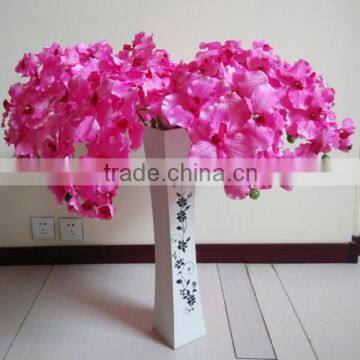 long stem cheap fabric flower silk orchids