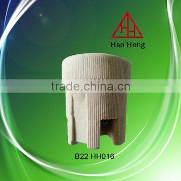 B22 HH016-2Haohong ceramic lamp socket b22