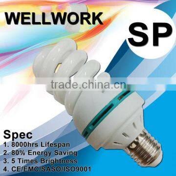 T2/T4(12mm) CE Arroved 30W Full Spiral Energy Saving Lamp/Spiral Lamp/Lamp Bulb 220V/127V