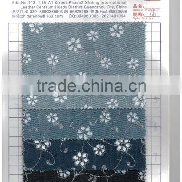 China Wholesale 100% Cotton Denim Fabric for bag shoes