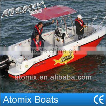 6m Fiberglass Leisure Boat With Outboard Engine (600 Center Console) photo-5