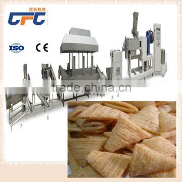 Small Scale 100~150kg/h Automatic Sale Crispy Snacks processing line