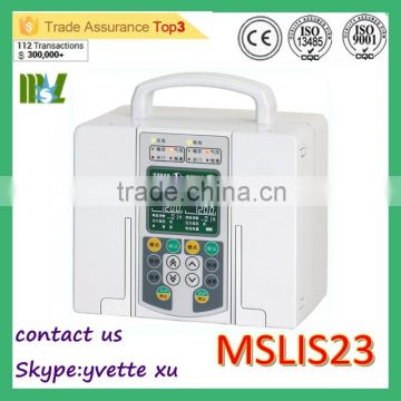 MSLIS23 Multifunctional Double channel Medical infusion pump Cheap top infusion pump