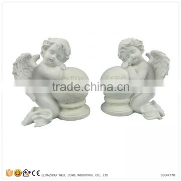 Cheap Customized Resin Angels Monuments and Heastones