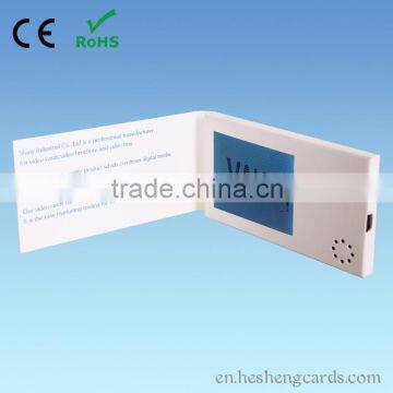 High Quality 2.4" 3.5" 4.3" 5" 7" 10" LCD Video Greeting Card