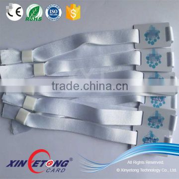 Single Use Custom Event NFC Wristbands With T5577 Chip