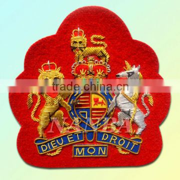 Bullion Embroidered Badge | Bullion Badge