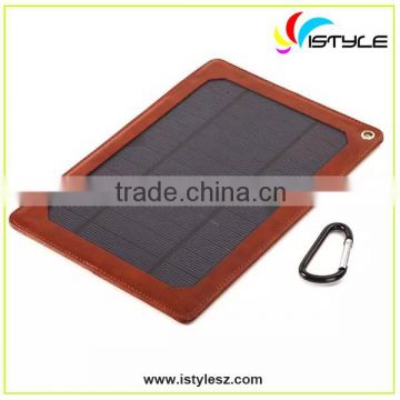 3.7W PU case solar panel power bank solar cell