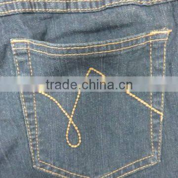Women Plus Size Stretched Boot Leg Jeans photo-6