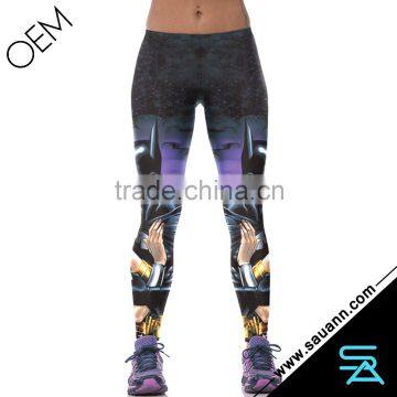 Stretch Printed London Sexy Leggings