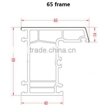 New Windows and Doors Upvc Profile 65 Frame