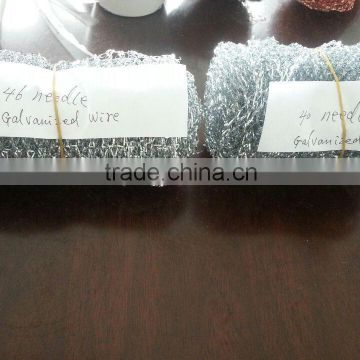 galvanized wire mesh in roll for metal scourer