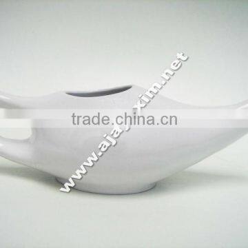 Ceramic White Neti Pot