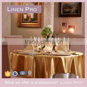 Linen Pro Amazing Gold 5 Star Hotel Restaurant Table Cloth