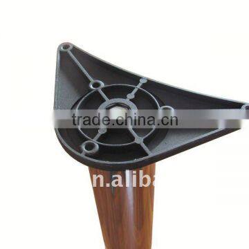 60mm Dia.Furniture table metal leg,alloy plate