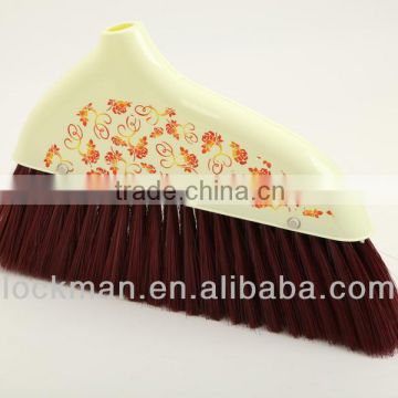 High Quality Plastic Broom With Wooden Handle 2826