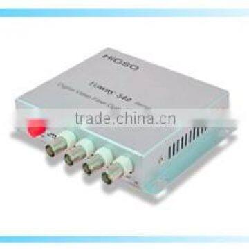 4-channel digital video optical transmitter and receiver