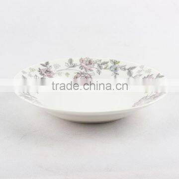 Ceramic Bulk Bone China Soup Plate/porcelain Dinner Set Plate photo-4
