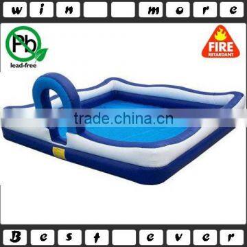 inflatable foam pit pool, square ground pool for sale