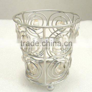Iron Wire Candle Votive Holder