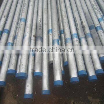 1 1/2" Seamless Galvanized Pipe with Couplings