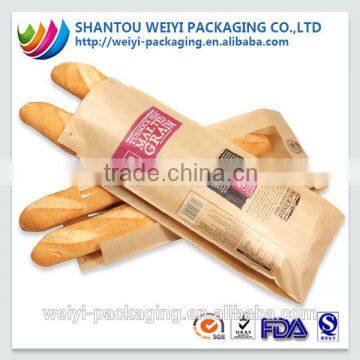 healty ldpe bread kraft paper bag for bread