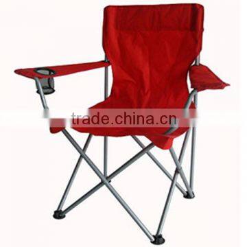 Folding Camping Arm Chair With Polyester Fabric