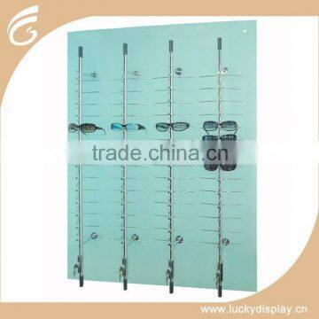 Slat Wall Glasses Display Rack