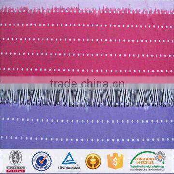 veour fabric for car seat covering