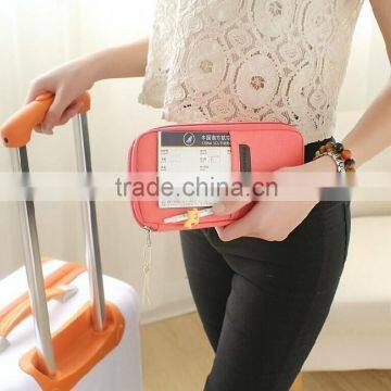 Promotioanl Cotton Travel Passport Folder Smart Wallet Mobile Card Holder Made in China photo-4